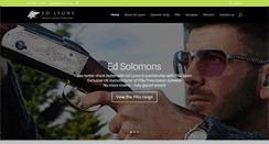 Desktop Screenshot of ed-lyons.com